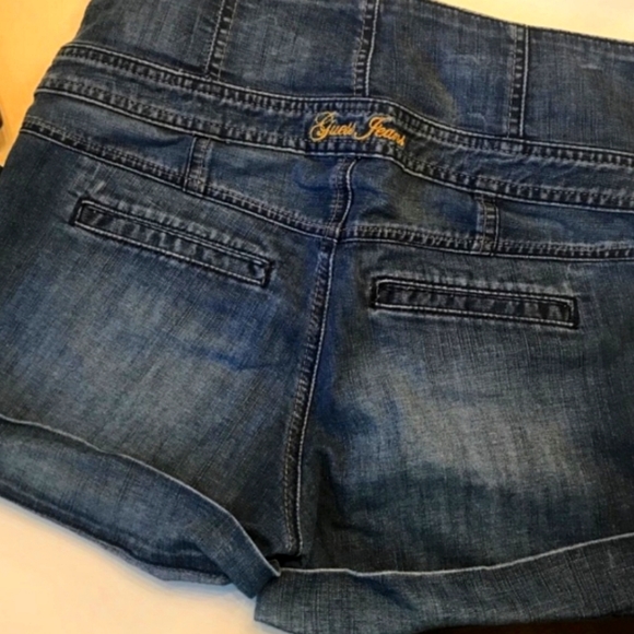 Guess high waist denim shorts - Picture 3 of 3